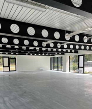 Interior Tweedside park office space