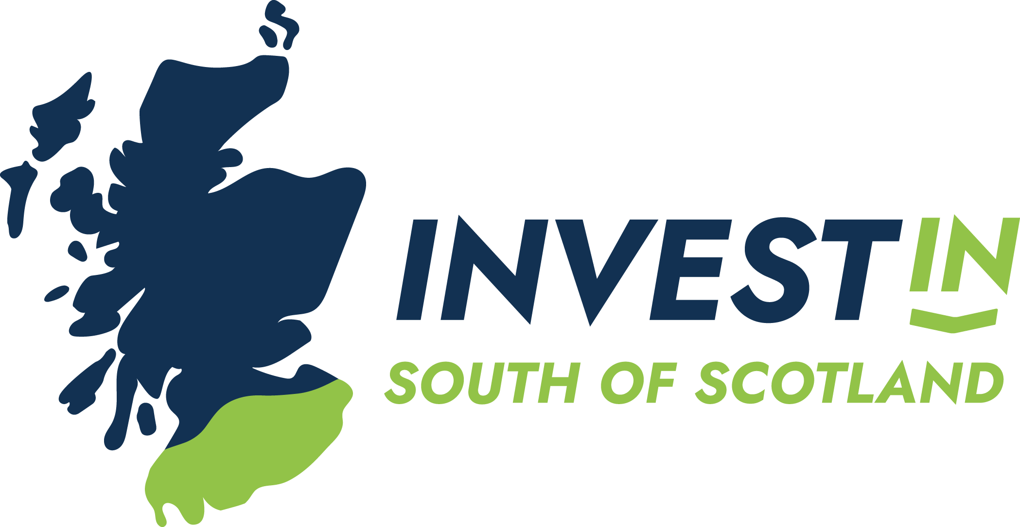 INVEST IN Sos Logo Navy Green